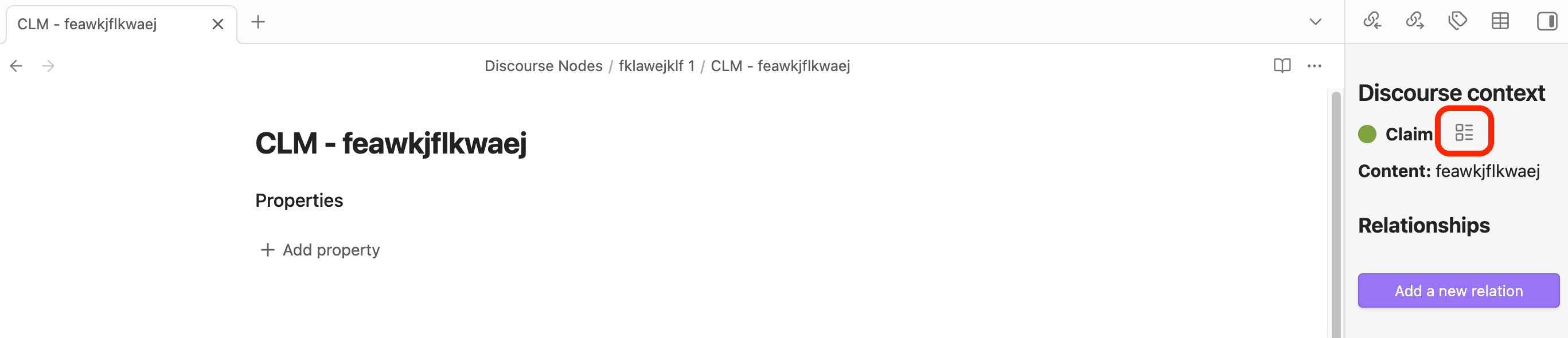 Base view from discourse context